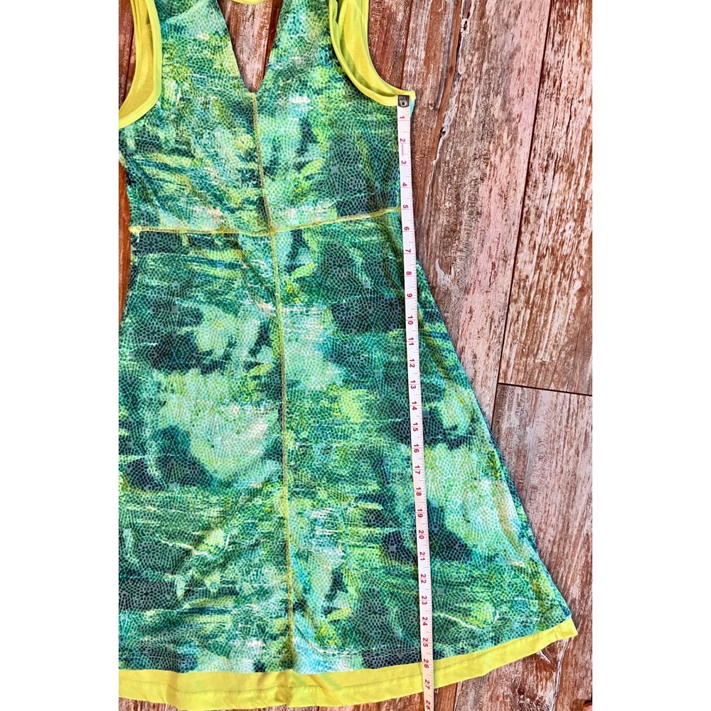 Marmot Larissa Dress XS Kiwi Sprinkle UPF 30 Athletic Active Tennis Outdoor - Picture 8 of 10